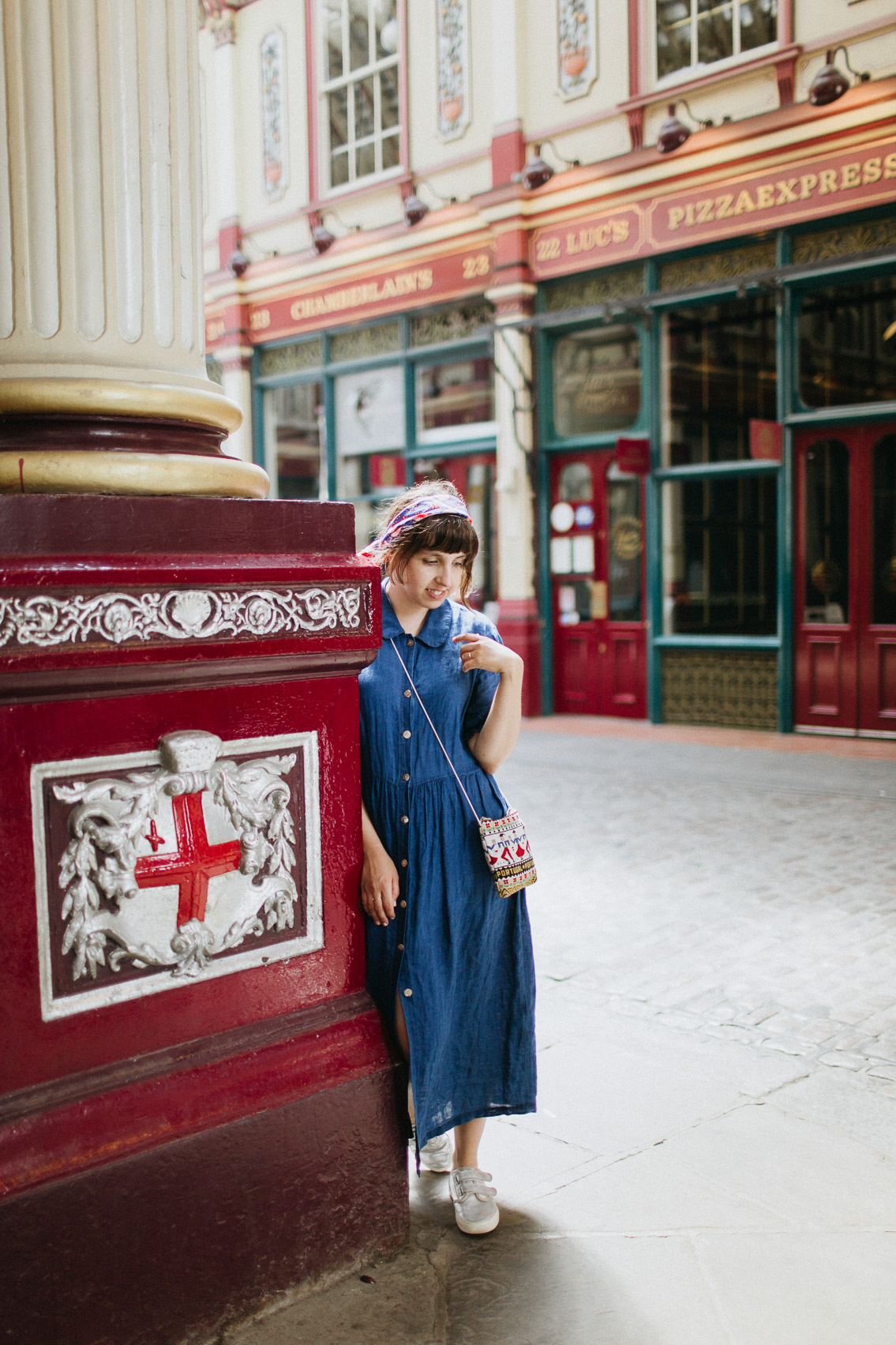 Leadenhall market - The cat, you and us