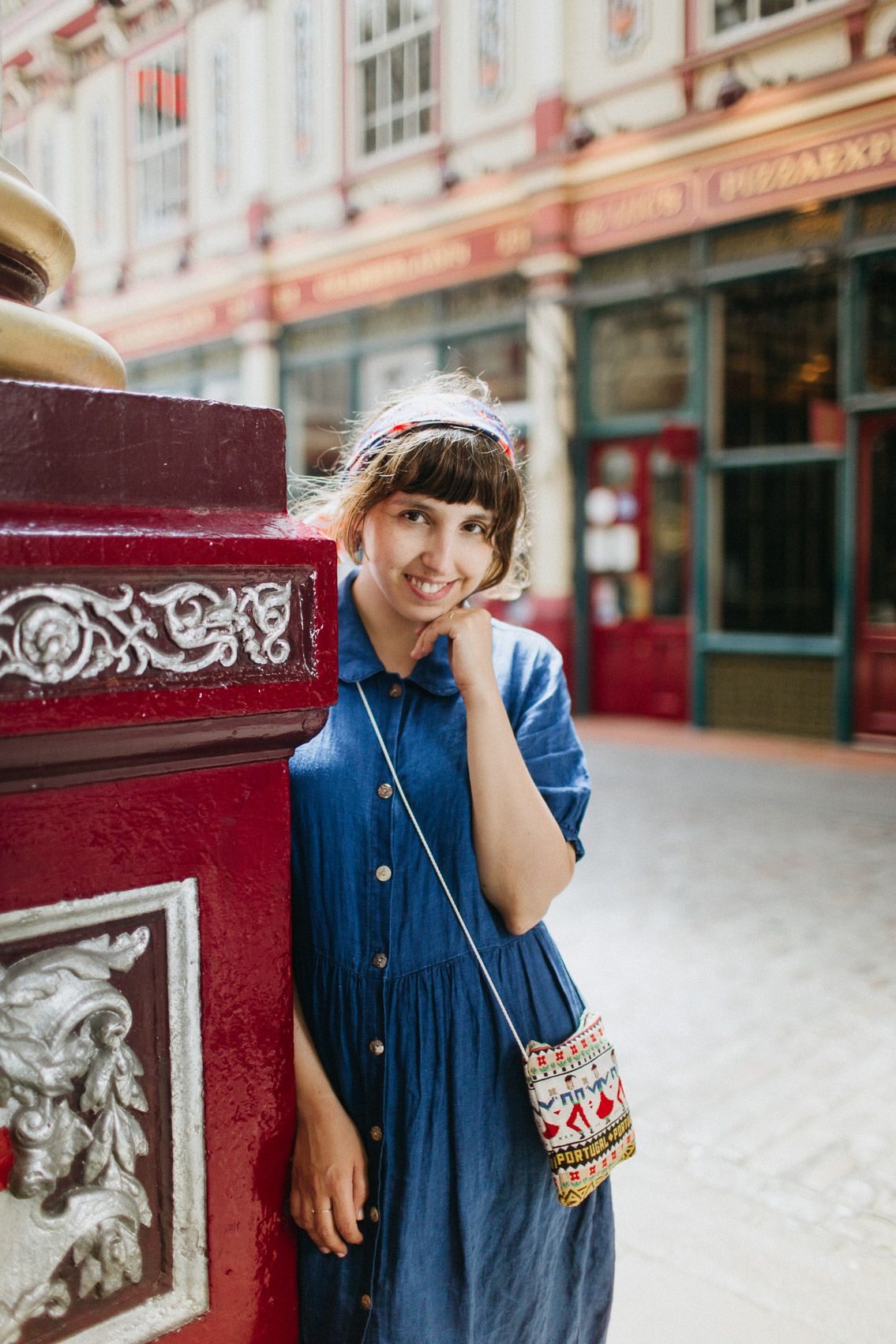 Leadenhall market - The cat, you and us