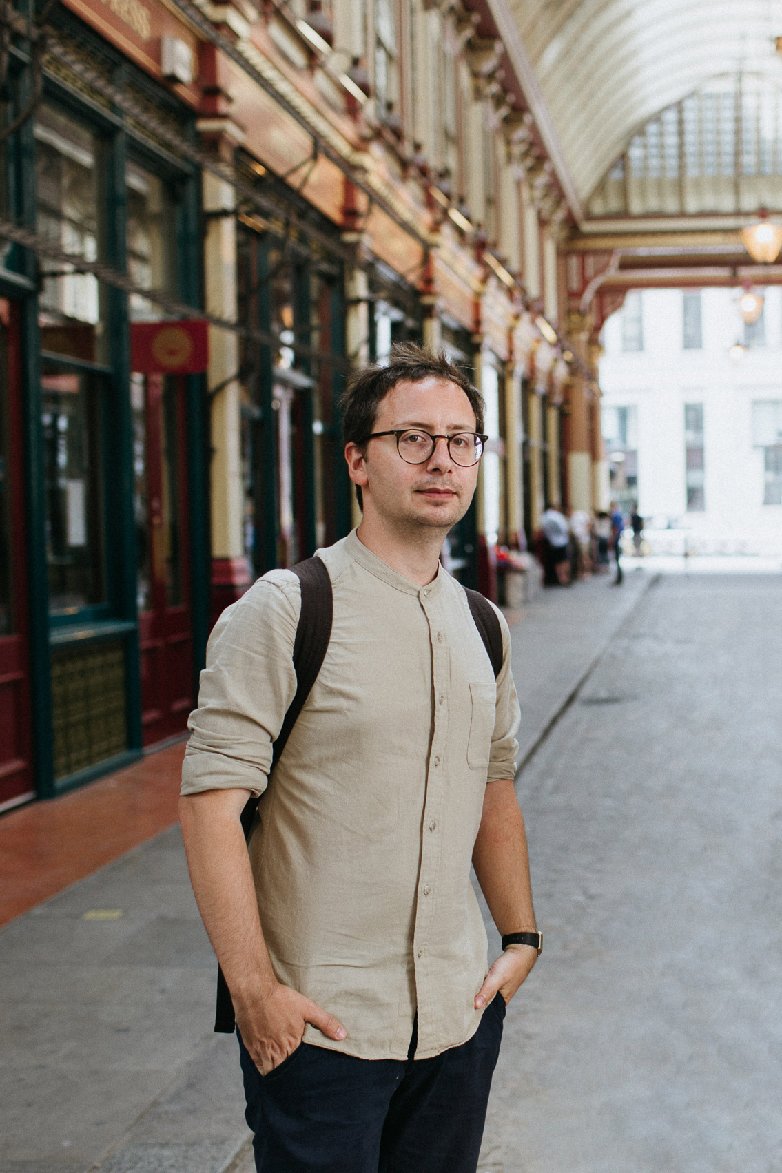 Leadenhall market - The cat, you and us