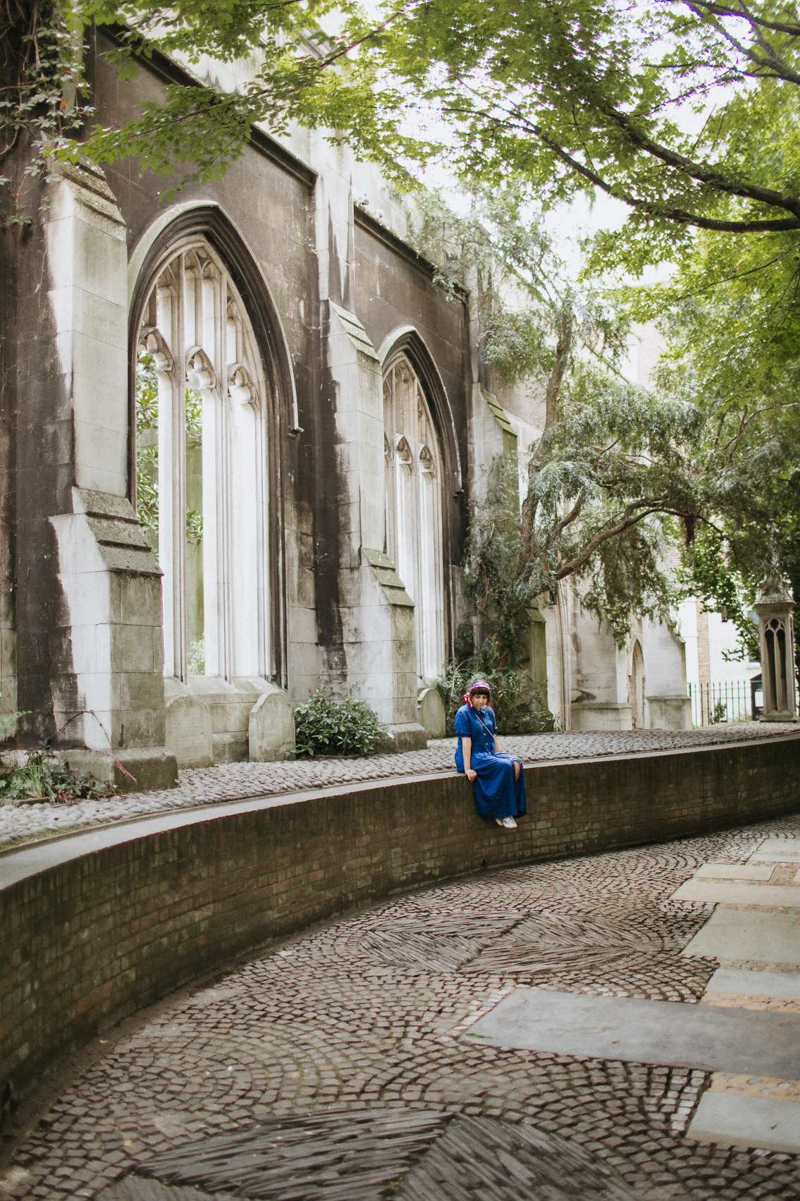 St. Dunstan in the East - The cat, you and us