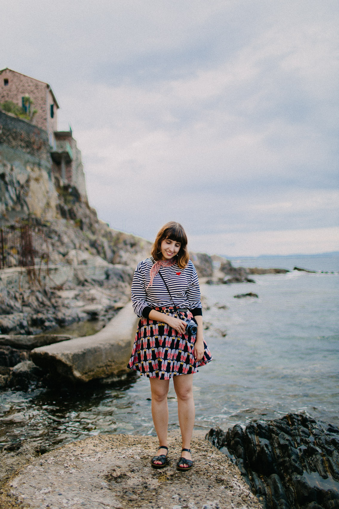 Collioure seaside - The cat, you and us