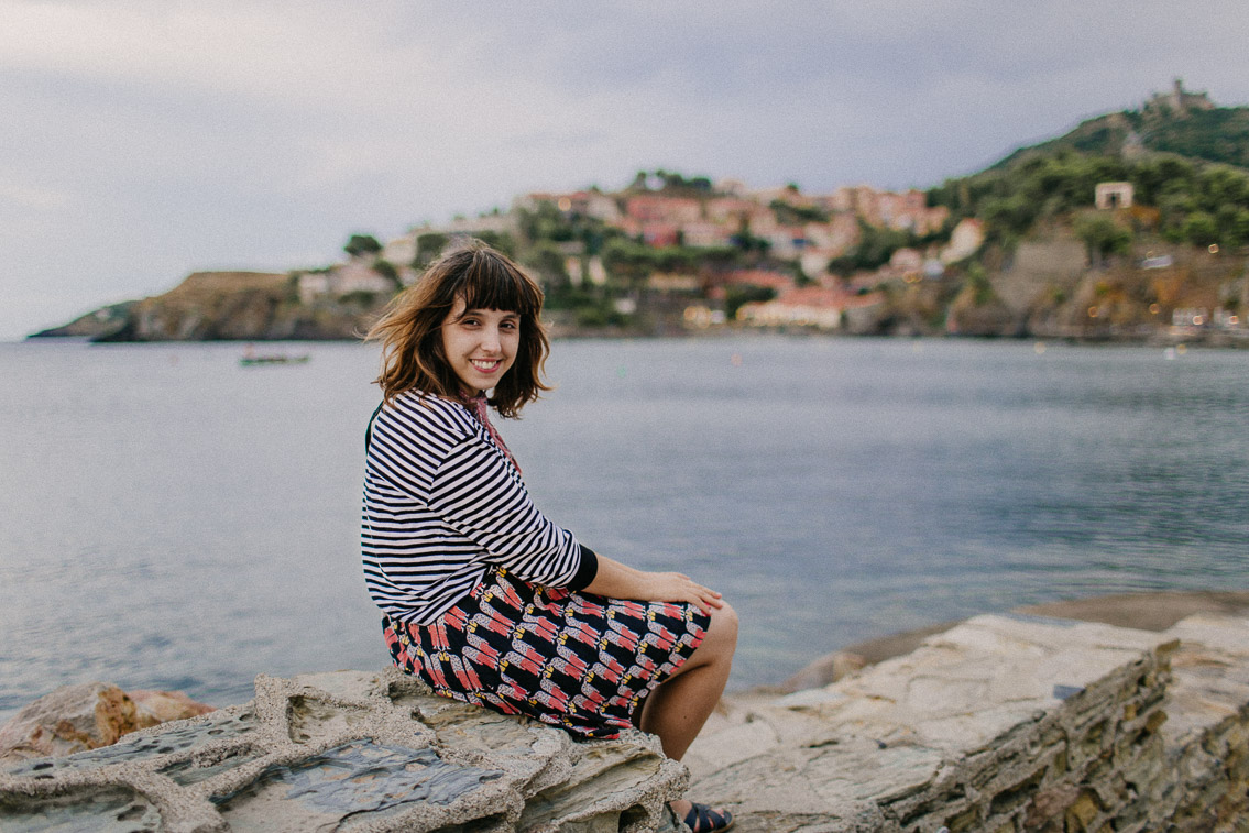 Collioure seaside - The cat, you and us