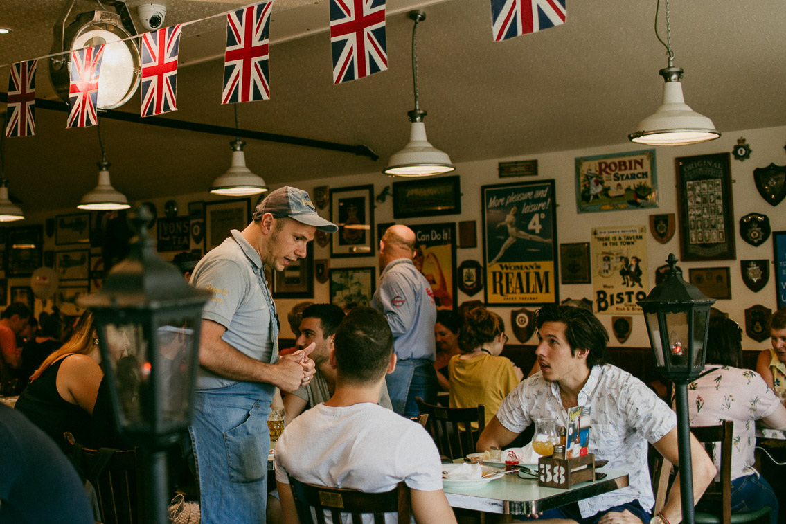 Poppie's Fish&Chips - The cat, you and us