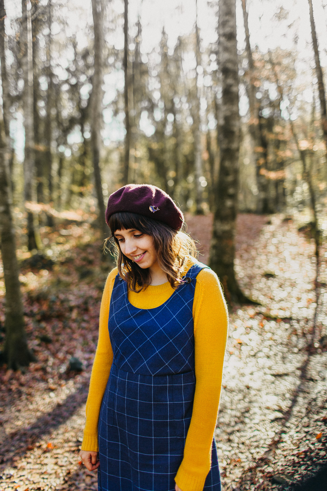 Fageda Olot Autumn colors - The cat, you and us