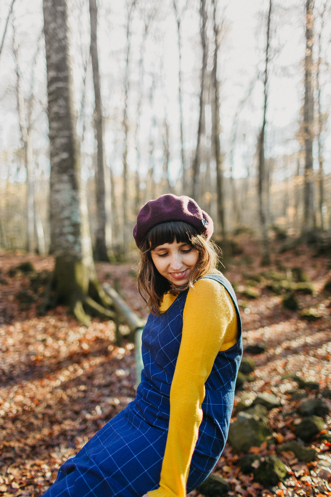 Fageda Olot Autumn colors - The cat, you and us