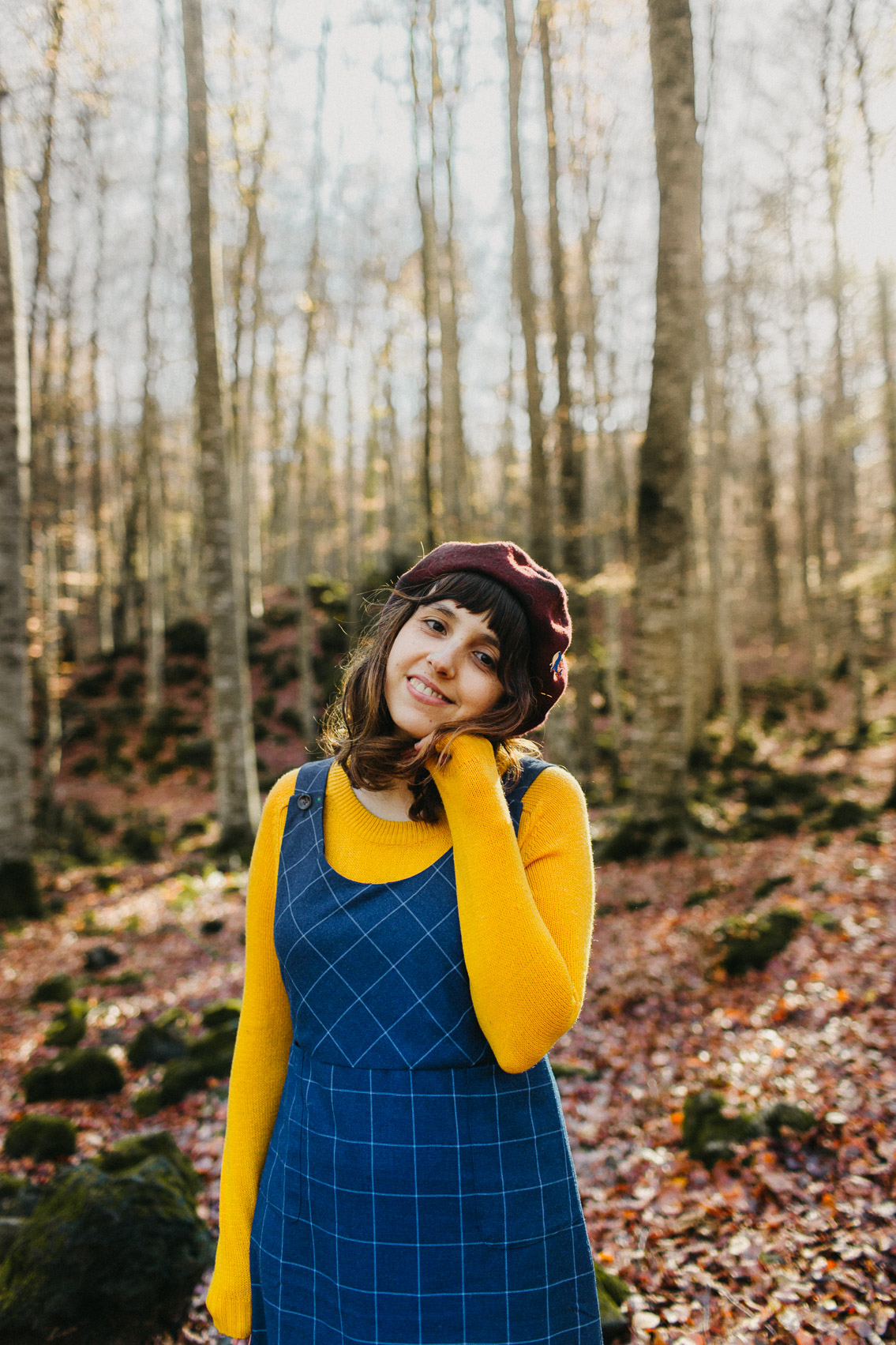 Fageda Olot Autumn colors - The cat, you and us