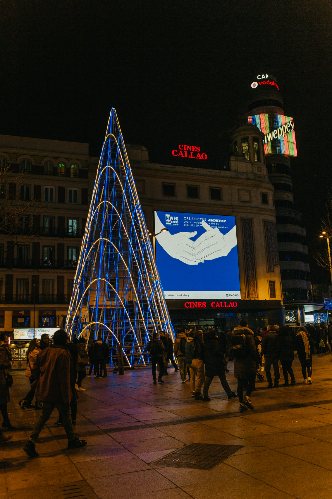 Madrid Christmas 2018 - The cat, you and us