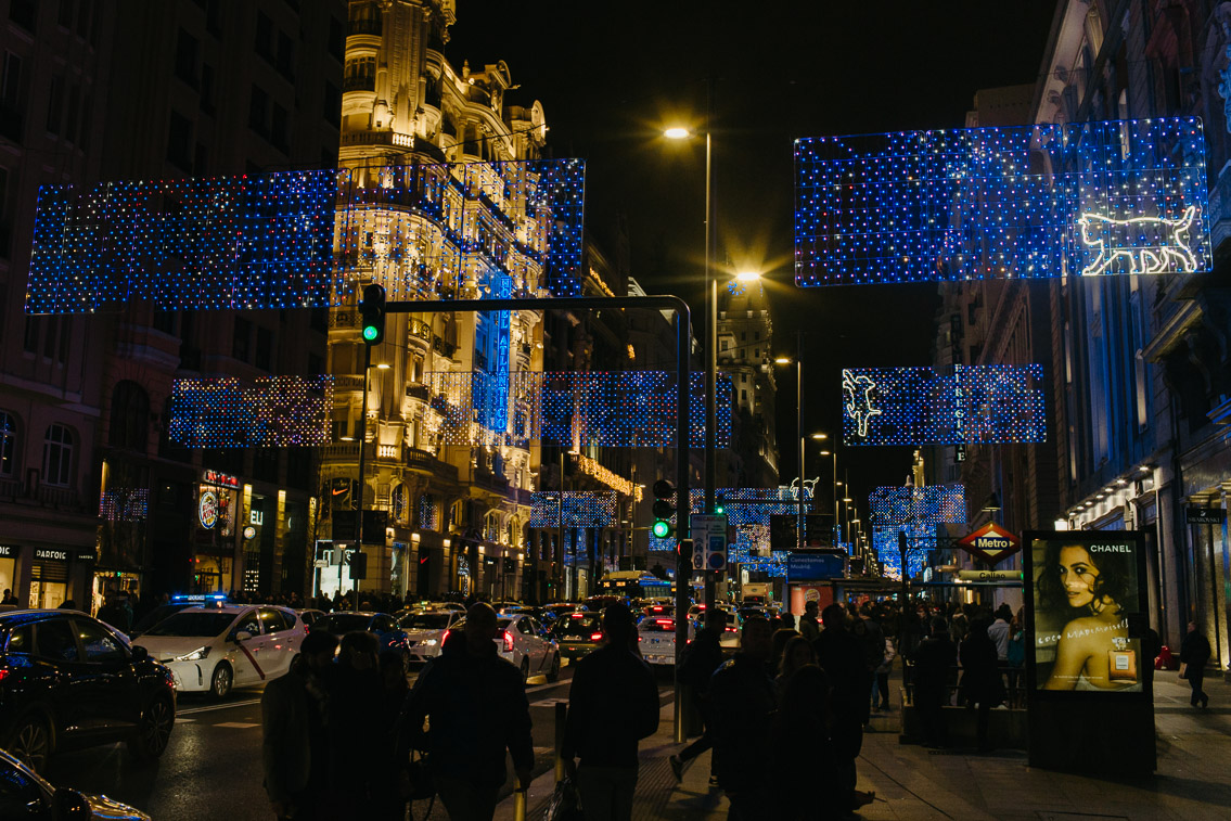 Madrid Christmas 2018 - The cat, you and us