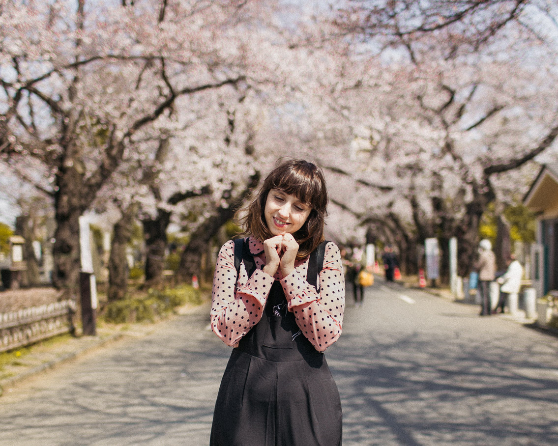 Yanaka Cemetery park - The cat, you and us