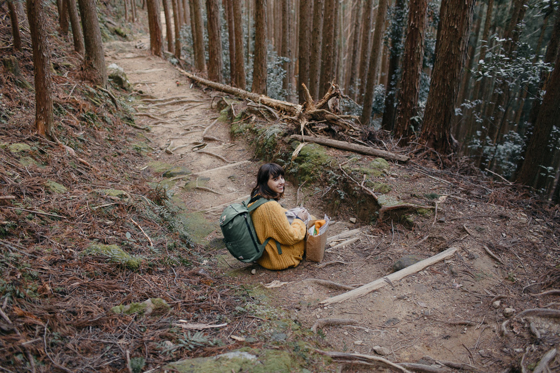 Kumano Kodo Nakahechi route Dainichi goe trail - The cat, you and us