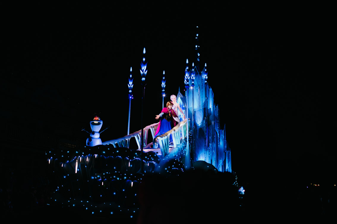 Tokyo Disneyland Electrical parade - The cat, you and us