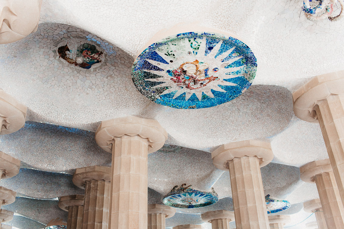 Park Guell Barcelona 2020 - The cat, you and us