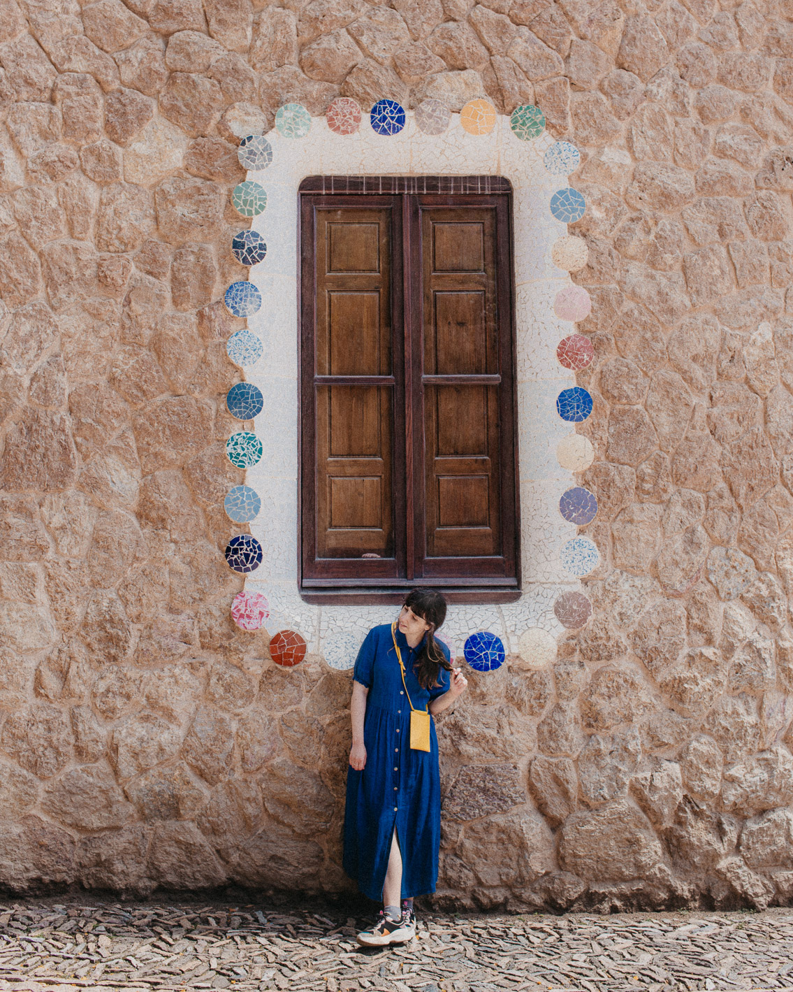 Park Guell Barcelona 2020 - The cat, you and us