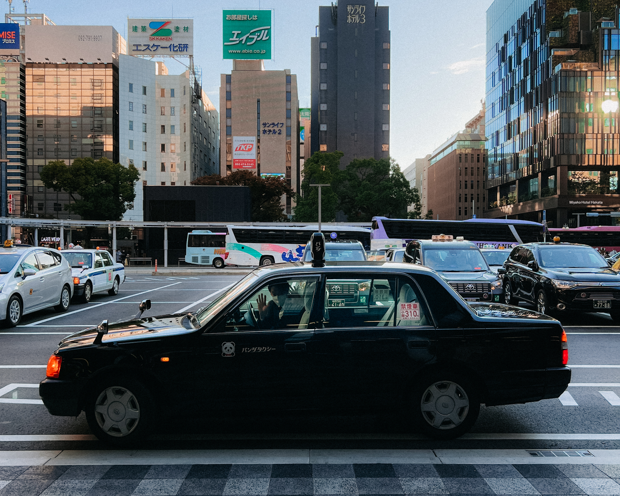 Panda Taxi Hakata Station