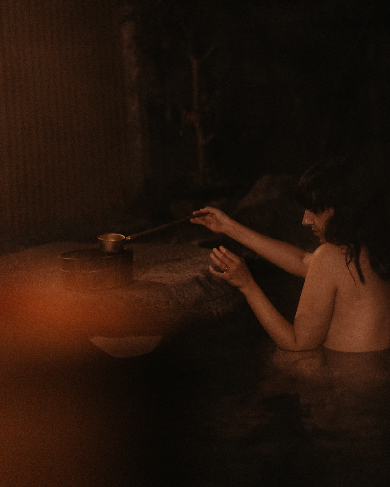 Musouen onsen - The cat, you and us