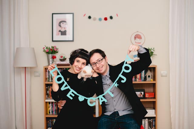 Merry Christmas - The cat, you and us