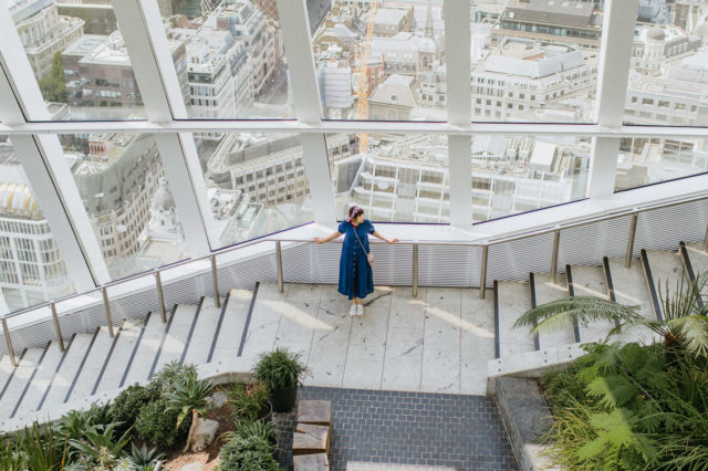 Sky Garden London - The cat, you and us