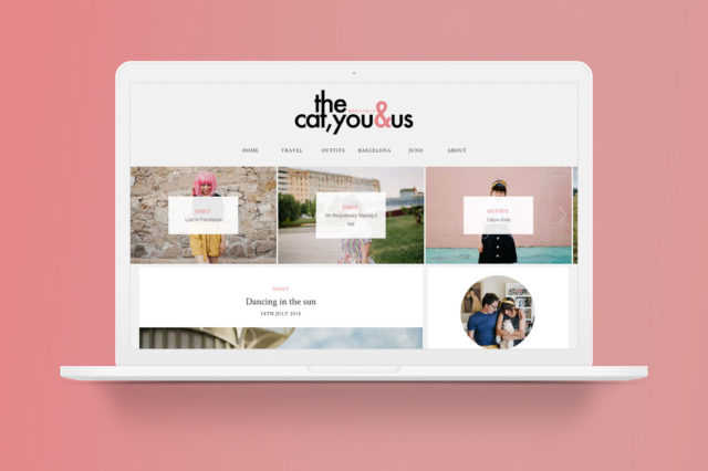 New blog design 2018 - The cat, you and us