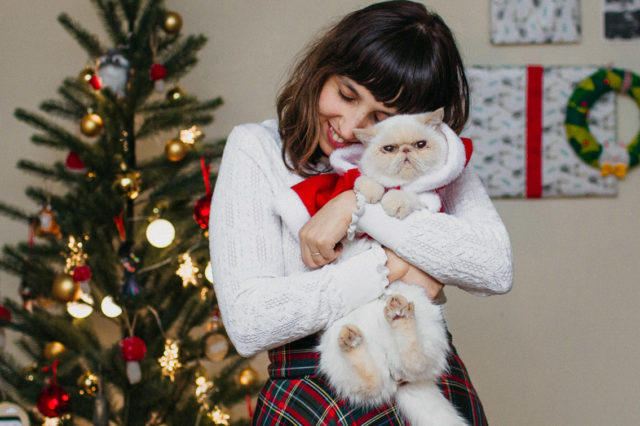 Christmas 2018 outfits - The cat, you and us
